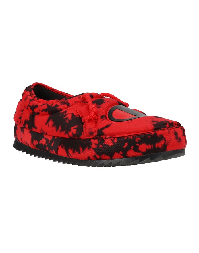 Champion University Galaxy Slippers Heren - Rood/Zwart - Belgie 5628XQWRE